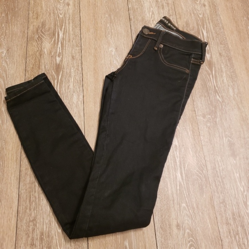 Express Dark‎ denim skinny jeans o long